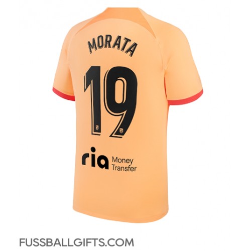 Atletico Madrid Alvaro Morata #19 Fußballbekleidung 3rd trikot 2022-23 Kurzarm